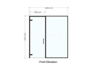 Metcloud (Edgbaston, Birmingham): Acoustic Glass Office Partitions