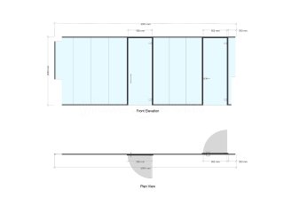 Midlands Care (Leicester, Leicestershire): Acoustic Glass Office Partitions Commercial Fit-out