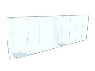 Mills Chody LLP (Harrow, Greater London): Multiple Glass Office Partitions