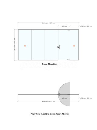 D R Smith Properties (Fordingbridge, Dorset): Ice Cream Shop Glass Partition Wall