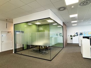 Multiconsult (Ashford, Kent): Glass Office Pods and Focus Booth