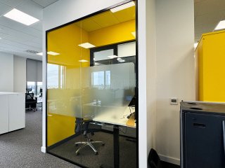 Multiconsult (Ashford, Kent): Glass Office Pods and Focus Booth