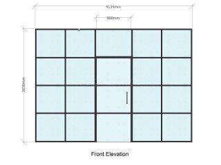 My Brother Bob Limited (Clerkenwell, London): Industrial Factory Style Black Framed Glazing [T-Bar]