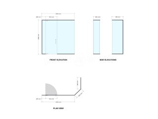 N G Decor (Pudsey, West Yorkshire): Glass Angled Corner Office