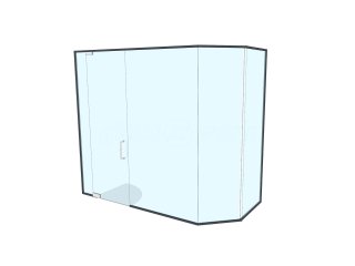 N G Decor (Pudsey, West Yorkshire): Glass Angled Corner Office