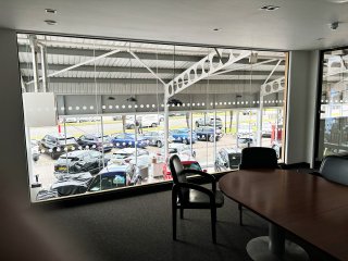 NK Motors [Kia Derby] (Derby, Derbyshire): Car Showroom and Glass Office Partitions