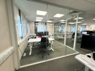 NTEX (Stallingborough, Lincolnshire): Double Glazed Glass Corner Office