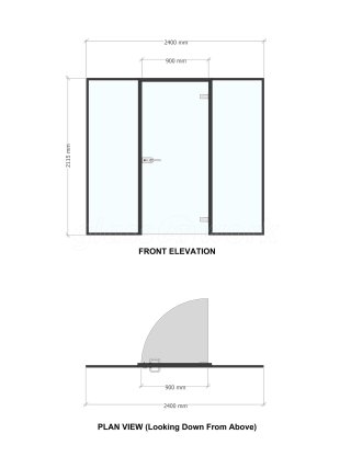 Nicholson Stores (Solihull, West Midlands): Golf Shop Glass Partition