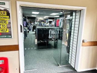 Nicholson Stores (Solihull, West Midlands): Retail Shop Glass Wall and Door