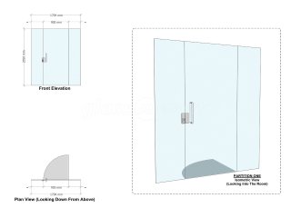 Nicholson Stores (Solihull, West Midlands): Retail Shop Glass Wall and Door