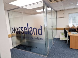 Norseland (Yeovil, Somerset): Glass Partition Walls With Soundproofing