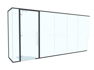 North Piling (Sherburn in Elmet, West Yorkshire): Laminated Glass Office Partition With Soundproofing