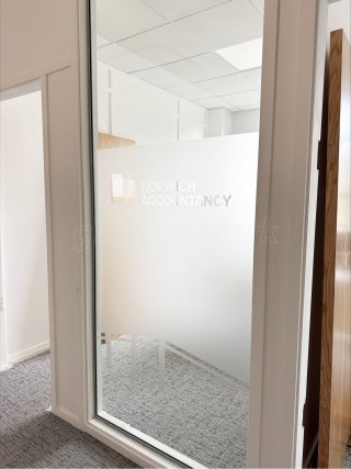 Norwich Accountancy (Norwich, Norfolk): Acoustic Glass Office Partitions