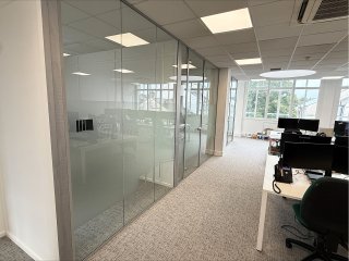 Norwich Accountancy (Norwich, Norfolk): Acoustic Glass Office Partitions