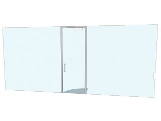 Nuneaton Roof Truss (Nuneaton, Warwickshire): Laminated Acoustic Glass Office Installation