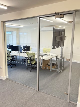 Nuvoli (Tamworth, Staffordshire): Glass Partitions For Offices