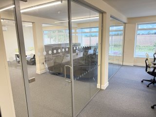 Nuvoli (Tamworth, Staffordshire): Glass Partitions For Offices