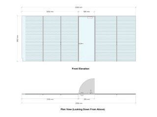 Optimum Pay (Crewe, Cheshire): Double Glazed Glass Office Partitions With Blinds