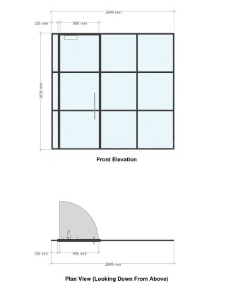 Orion Group (The City, London): T-Bar Metal Framed Glass Partitions Office Fitout