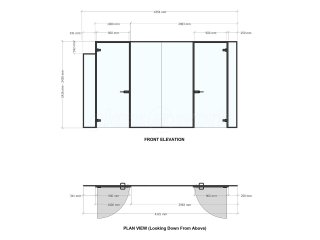 Ostro (Fitrovia, London): Three Sided Glass Meeting Room