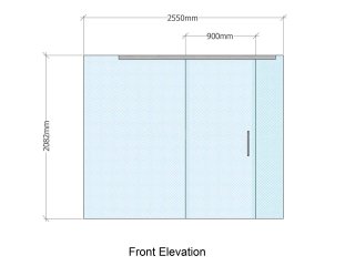 PJ Spillings [Builders] Ltd (Lowestoft, Suffolk): Glazed Office Screen With Framed Sliding Glass Door