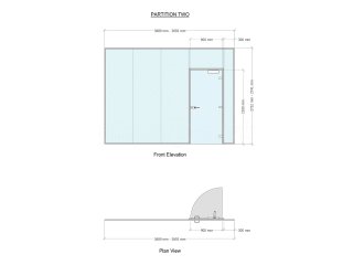 Peak Evolution (Kimberley, Nottingham): Glass Partitions With Soundproofing Acoustic Glass