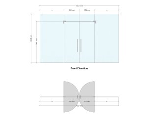 Printed Easy (Letchworth, Hertfordshire): Office Partitions With Glass Double Doors