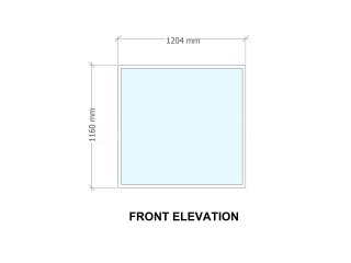 R and B Decorators and Refurbishment (Stevenage, Hertfordshire): Acoustic Glass Partition With Framed Doorleaf