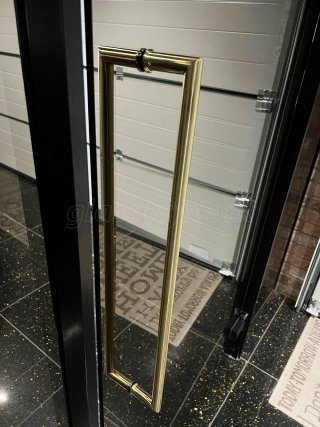RE-Q 23 Construction Limited (York, North Yorkshire): Bronzed Glass Partitions With Black Tracks For Garage and Home Gym