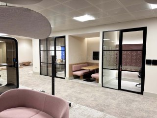 RFM Facilities Management (Woking, Surrey): Glass Partition Office Refurbishment
