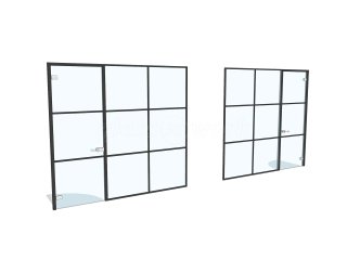RFM Facilities Management (Woking, Surrey): Glass Partition Office Refurbishment