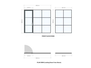 RFM Facilities Management (Woking, Surrey): Glass Partition Office Refurbishment