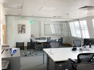 Rate Validation Services (The City, London): Glass Corner Room With Acoustic Glazed Partitioning