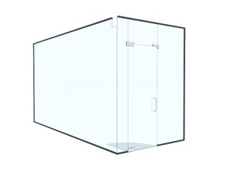 Residence One (Richmond, Surrey): Glass Corner Meeting Room With Anthracite Grey Trackwork