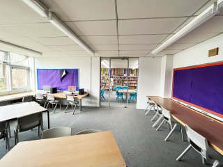 Risedale School (Catterick Garrison, North Yorkshire): Classroom Library Glass Partition Wall With Soundproofing