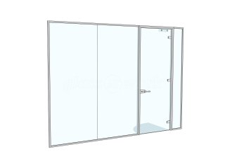 Roddy New Homes Construction (Sevenoaks, Kent): Glass Office Partition Fitout
