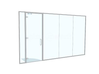 Roddy New Homes Construction (Sevenoaks, Kent): Glass Office Partition Fitout