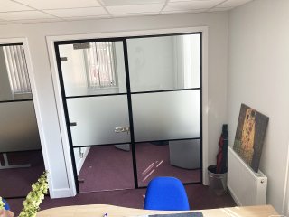 Royal Russell School (Croydon, Surrey): T-Bar Acoustic Glass Partitions