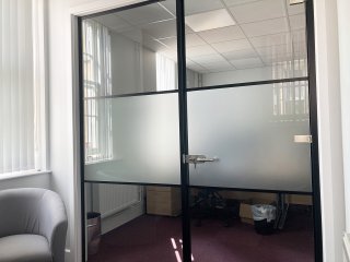 Royal Russell School (Croydon, Surrey): T-Bar Acoustic Glass Partitions