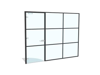 Royal Russell School (Croydon, Surrey): T-Bar Acoustic Glass Partitions