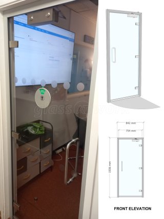 Rugby Borough Council (Rugby, Warwickshire): Glass Office Doors and Partitions