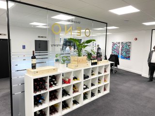 SB-Design Consultancy (The City, London): Office Frameless Glass Screen With Bespoke Graphics