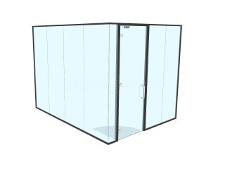 SHJ (Rotherham, South Yorkshire): Multiple Acoustic Glass Partition Offices
