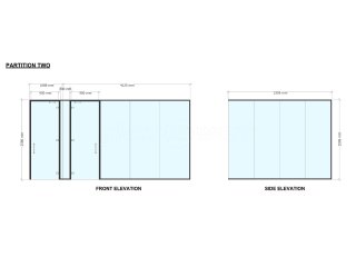 SHJ (Rotherham, South Yorkshire): Multiple Acoustic Glass Partition Offices