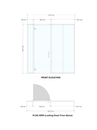 South Of England Investments (Liverpool, Merseyside): Glass Partition With White Frame