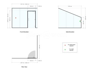 SP Construction Essex (Basildon, Essex): Glass Corner Office Under Pitched Roof