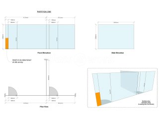 SRE London Ltd (Shoreditch, London): Glass Office Rooms With Notching & Shaping For Obstructions