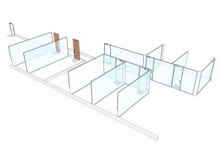 Savino Del Bene (Willesden, London): Commercial Glass Office Fitout