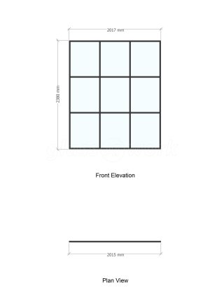 Scaeva Group (Leeds, West Yorkshire): Acoustic Glass T-Bar Office Screen