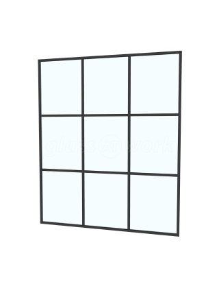 Scaeva Group (Leeds, West Yorkshire): Acoustic Glass T-Bar Office Screen